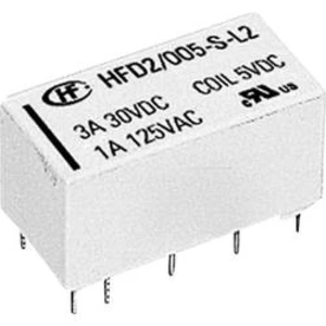 Miniaturní relé HFD2 3 A HFD2/012-S-L2-D, 3 A , 220 V/DC/ 250 V/AC , 125 VA/ 90 W