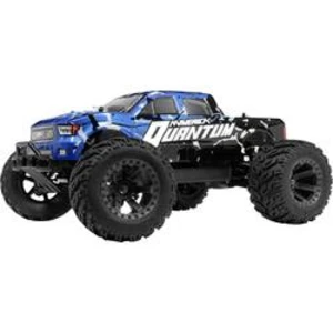 RC model auta monster truck Maverick Quantum MT 1/10 4WD Monster Truck - Blue, komutátorový, 1:10, elektrický 4WD (4x4), RtR, 2,4 GHz, vč. akumulátorů