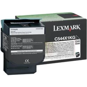 Lexmark vratný toner C544 C546 X544 X546 X548 C544X1KG originál černá 6000 Seiten