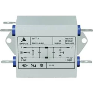 Odrušovací filtr Epcos B84111AB60, SIFI A, 2x 6 A, 250 V