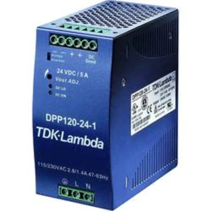 Zdroj na DIN lištu TDK-Lambda DPP120-24-3, 24 V/DC, 5 A