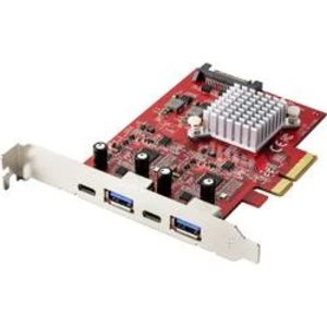 PCIe karta USB 3.1 Renkforce RF-4679642 RF-4679642, 2 + 2 port