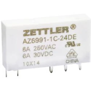 Zettler Electronics AZ6991-1C-12DE relé do DPS 12 V/DC 8 1 přepínací kontakt 1 ks