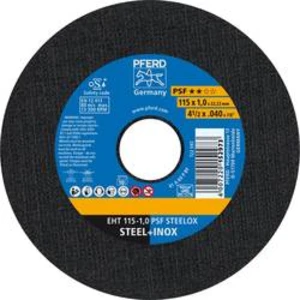 Řezný kotouč rovný PFERD 61730110, PSF STEELOX Průměr 115 mm 10 ks