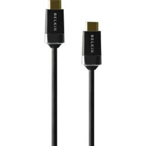 HDMI kabel Belkin [1x HDMI zástrčka - 1x HDMI zástrčka] černá 1.00 m