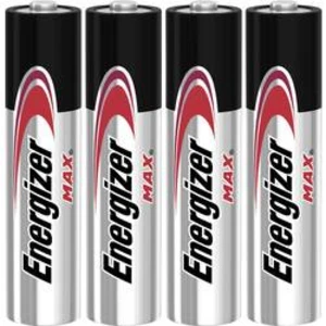 Mikrotužková baterie AAA alkalicko-manganová Energizer Max LR03, 1.5 V, 4 ks