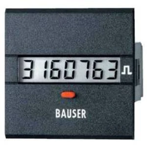 Digitální čítač impulsů Bauser, 3811,3,1,7,0,2, 115 - 240 V/AC, 45 x 45 mm, IP54