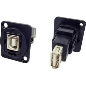 XLR adaptér USB 2.0 zásuvka typu B na USB 2.0 A adaptér, vestavný Cliff CP30207N 1 ks