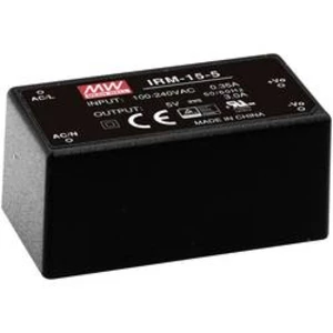 AC/DC zdroj do DPS Mean Well IRM-15-24, 24 V/DC, 0.63 A, 15 W