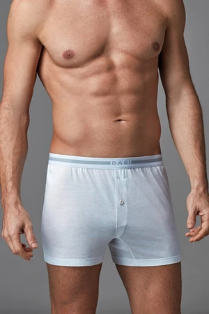 Dagi Men's White Modal Boxer