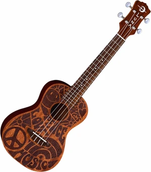 Luna Love Music Peace Ukulele concert Mahogany