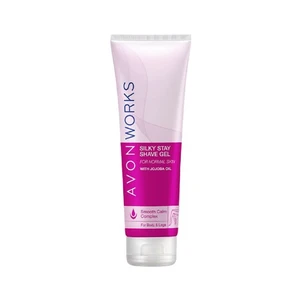 AVON Skin so Soft Hydratační gel s jojobovým olejem na holení  150 ml