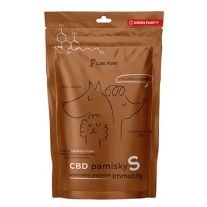 CURE POINT CBD Immunity S Pamlsky pro psy 100 g, Velikost: S