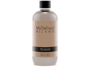 Millefiori Milano Náhradní náplň do aroma difuzéru Natural Hedvábí & rýžový prášek 500 ml