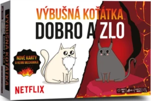 Výbušná koťátka: Dobro a zlo - karetní hra