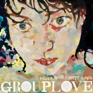 Grouplove - Never Trust A Happy Song (Red Coloured) (LP)