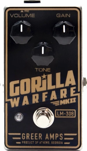 Greer Amps Gorilla Warfare MKII LM-308 Effetti Chitarra