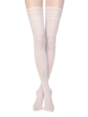 Conte Woman's Tights & Thigh High Socks Bianco