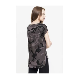 Women's Camo Back Shaped Tee Dark Camo T-Shirt