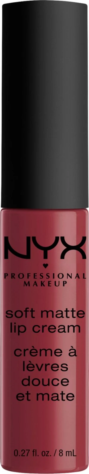 NYX PROFESSIONAL MAKEUP Soft Matte Lip Cream Ikonická tekutá rtěnka - Budapest 8 ml