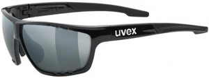 UVEX Sportstyle 706 Black/Litemirror Silver Okulary rowerowe