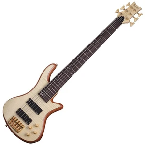 Schecter Stiletto Custom-6 Natural Satin Bajo de 6 cuerdas