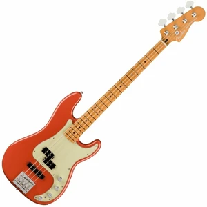 Fender Player Plus Precision Bass MN Fiesta Red Elektrická basgitara