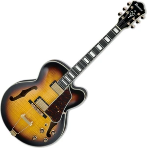 Ibanez AF95FM-AYS Antique Yellow Burst Félakusztikus - jazz-gitár