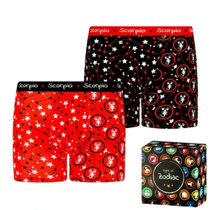 Men's boxers Frogies Zodiac Skorpió 2P Gift box