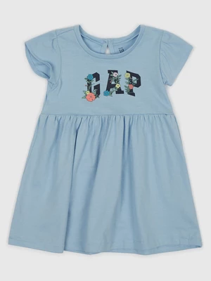 Detské šaty GAP s logom - Dievčatá