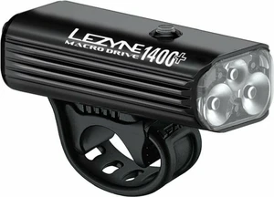 Lezyne Macro Drive 1400+ Front 1400 lm Satin Black Oświetlenie rowerowe przednie