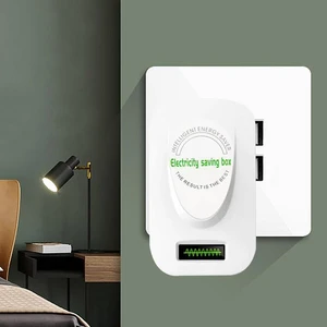 Power Energy Electricity Saving Box Socket Power Factor Saver Device Household Electric Saver 90V-250V 30KW US Adapter