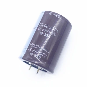 20PCS--2PCS 80V 10000UF 10000UF 80V Electrolytic Capacitors volume: 35X50MM 30X50MM best quality