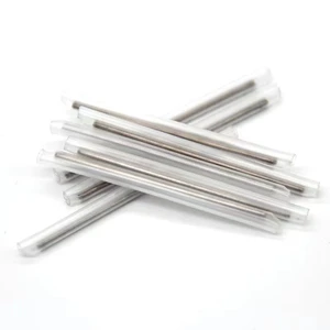 1000pcs 1.2mm 60mm 45mm Bare Fiber Optic Fusion Protection Splice Sleeves Fiber connecting Shrinkable tube FTTH