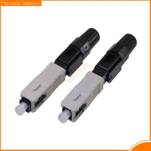 FTTH Multimode Fiber Optical Field Assembly Connector Fiber Optic Fast Connector MM SC UPC Fast Connector