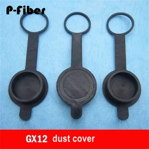 10pcs Aviation dust plug GX12 12G RS765 M12 rubber dust cover 12mm aviation socket plug-in connector protective cap