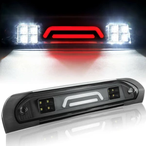 Car LED Smoke Third 3Rd Rear Brake Cargo Light High Mount Stop Lamp For Dodge Ram 1500 2500 3500 2002-2009 Auto Light Assembly