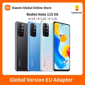 Global Version Xiaomi Redmi Note 11S 5G Dimensity 810 NFC 33W Pro Fast Charging 50MP AI Triple Camera