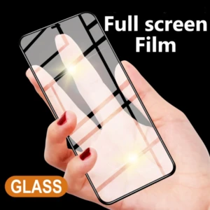 Full Coverage 9H Screen Protector For iPhone 11 12 13 14 Pro Max Tempered Glass For IPhone 7 8Plus X XR XS Max SE2 SE3