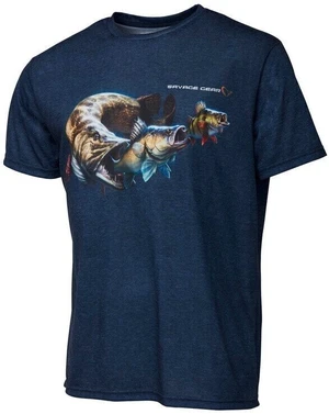 Savage Gear Tricou Cannibal Tee Blue M