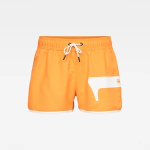 G-STAR Plavky - Dend swimshorts oranžové