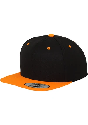 Klasický Snapback 2-Tone blk/neonorange