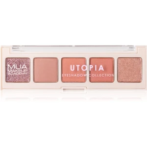 MUA Makeup Academy Professional 5 Shade Palette paletka očných tieňov odtieň Utopia 3,8 g