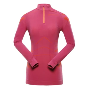 Women's functional underwear - ALPINE PRO LUBINA fuchsia red T-shirt