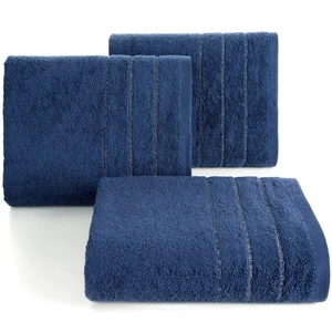 Eurofirany Unisex's Towel 427745 Navy Blue