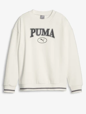 Puma Squad Crew Mikina dětská Bílá