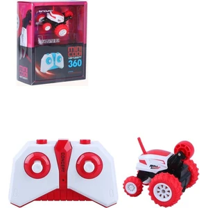 Alltoys Kaskadérske RC auto mini červené s 5 kolesami