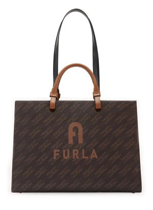 Kabelka - FURLA VARSITY STYLE L TOTE E/W hnedá