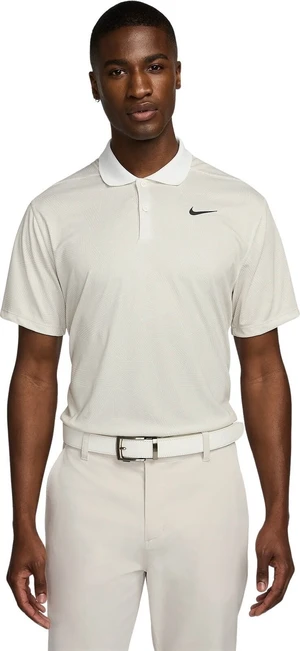 Nike Dri-Fit Victory+ Mens Light Bone/Summit White/Black XL Tricou polo