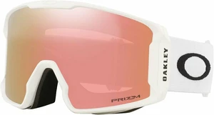 Oakley Line Miner L 7070C501 Matte Whte/Prizm Rose Gold Occhiali da sci